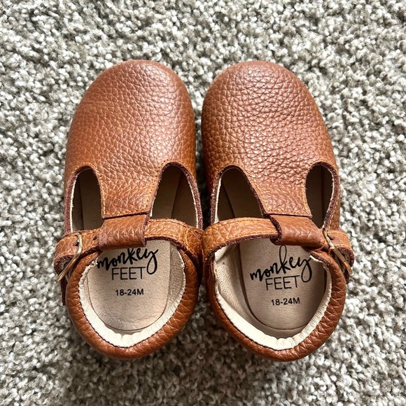 Monkey Feet Other - Baby Girl Monkey Feet 18-24 Months Barefoot Mary Jane’s